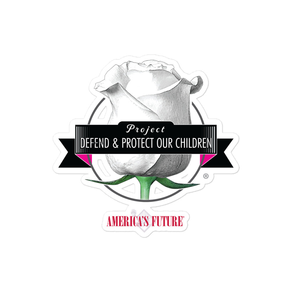 Project Defend & Protect Our Children Sticker | Awareness & Advocacy Decal
