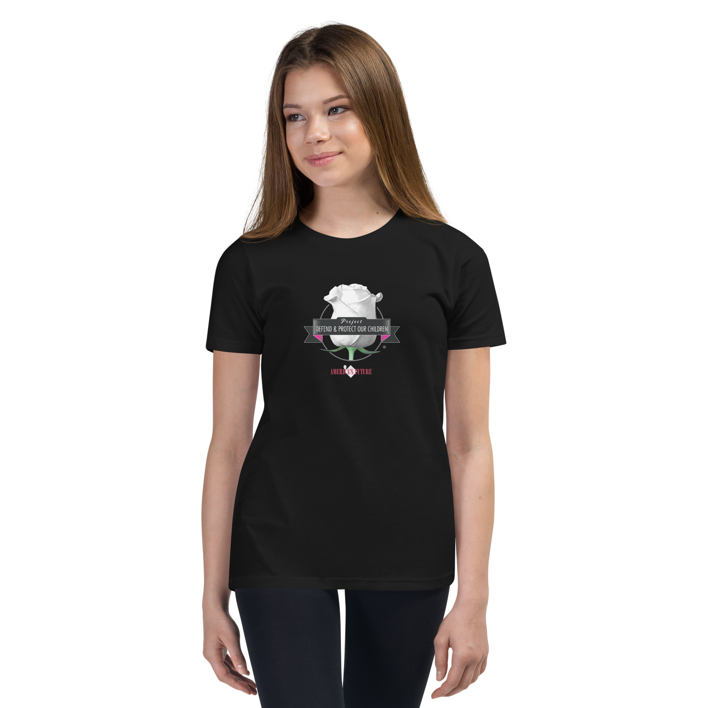 Project Defend & Protect Our Children Youth T-Shirt | Advocacy & Awareness Kids Tee