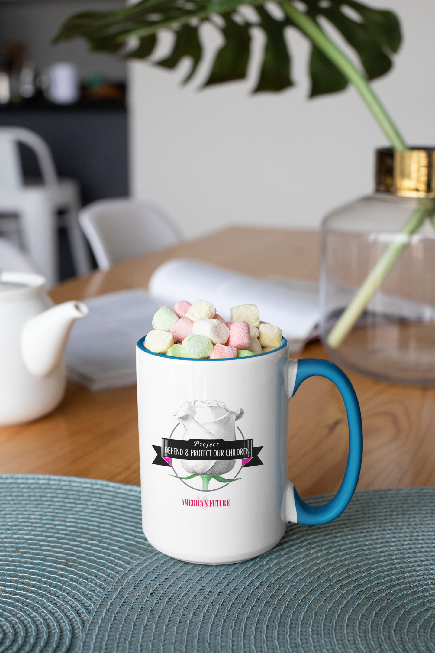 Project Defend & Protect Our Children Mug | Awareness & Advocacy Coffee Cup