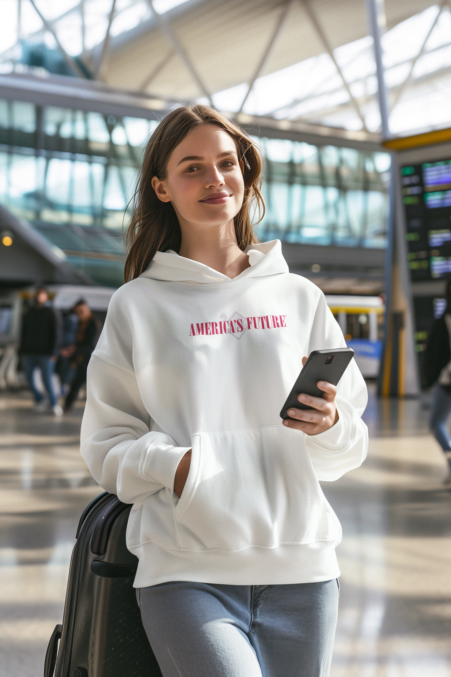 America’s Future Unisex Hoodie | Patriotic Freedom Sweatshirt