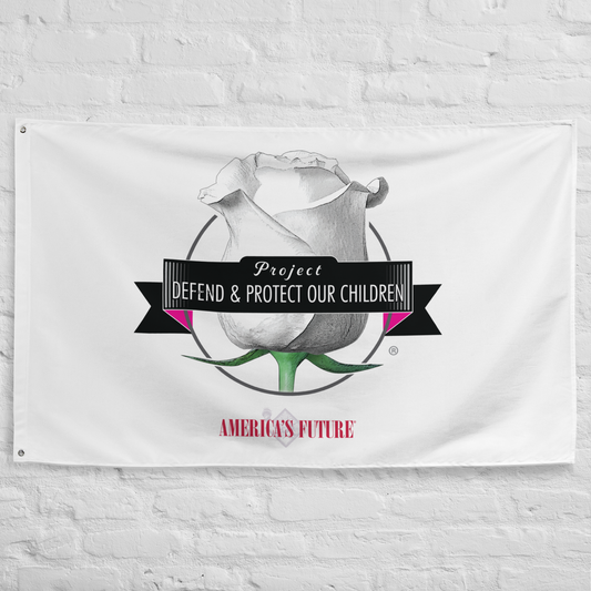 Project Defend & Protect Our Children Flag | Stand for Freedom & Justice | America’s Future