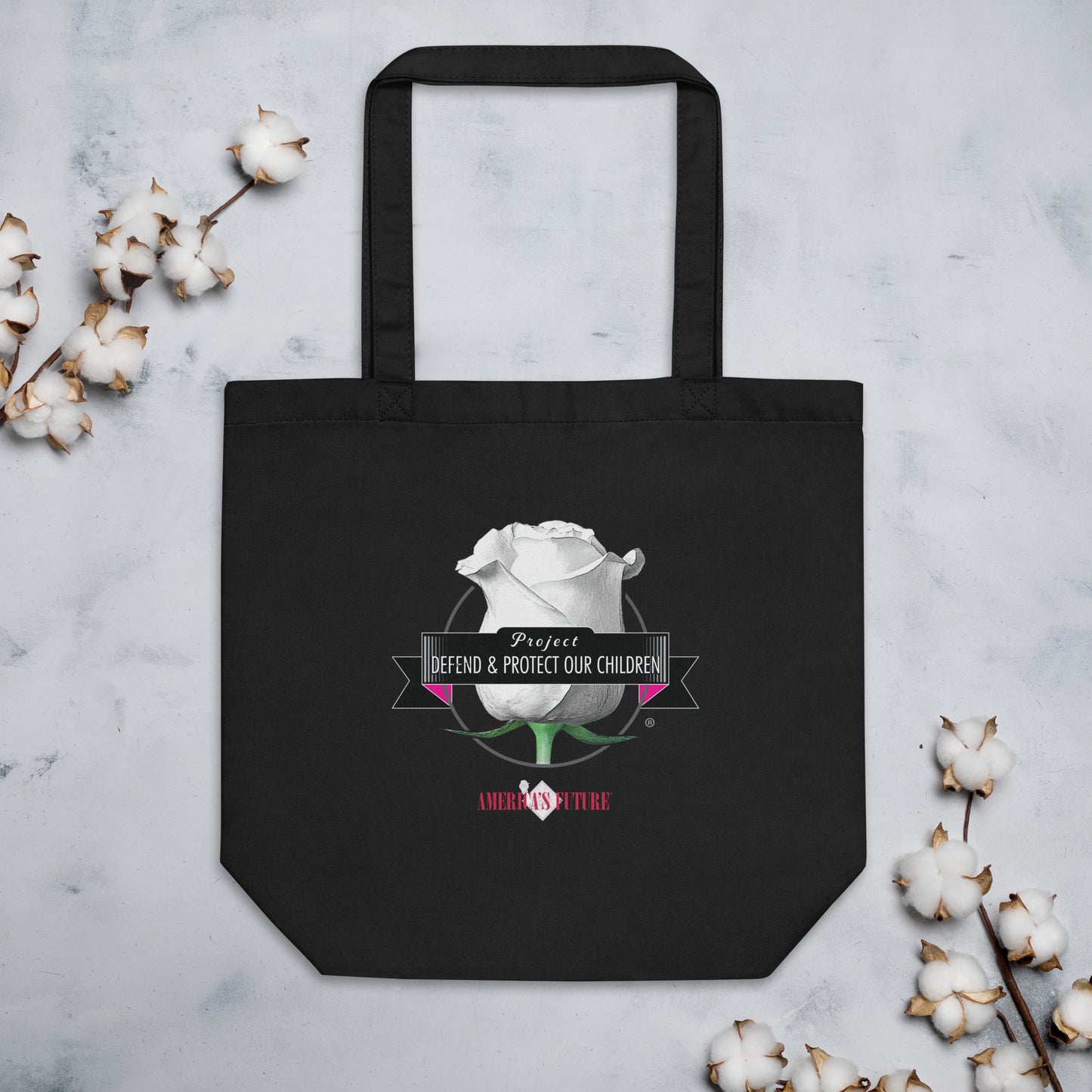 Project Defend & Protect Our Children Eco Tote Bag | Awareness & Advocacy Bag