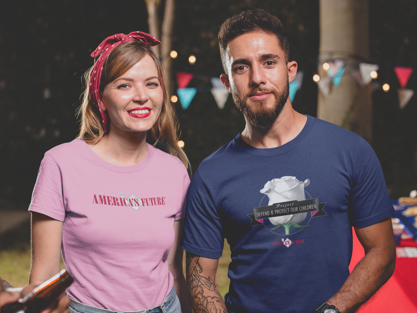 Project Defend & Protect Our Children Men's T-Shirt | Awareness & Advocacy Tee