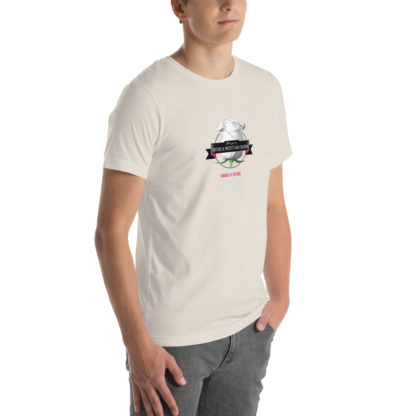 Project Defend & Protect Our Children Men's T-Shirt | Awareness & Advocacy Tee
