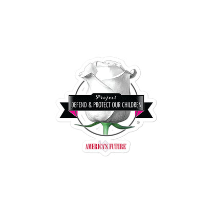 Project Defend & Protect Our Children Sticker | Awareness & Advocacy Decal