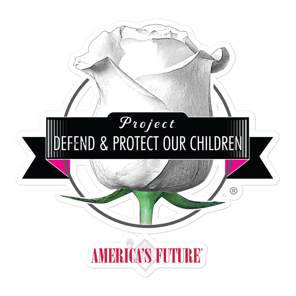 Project Defend & Protect Our Children Sticker | Awareness & Advocacy Decal
