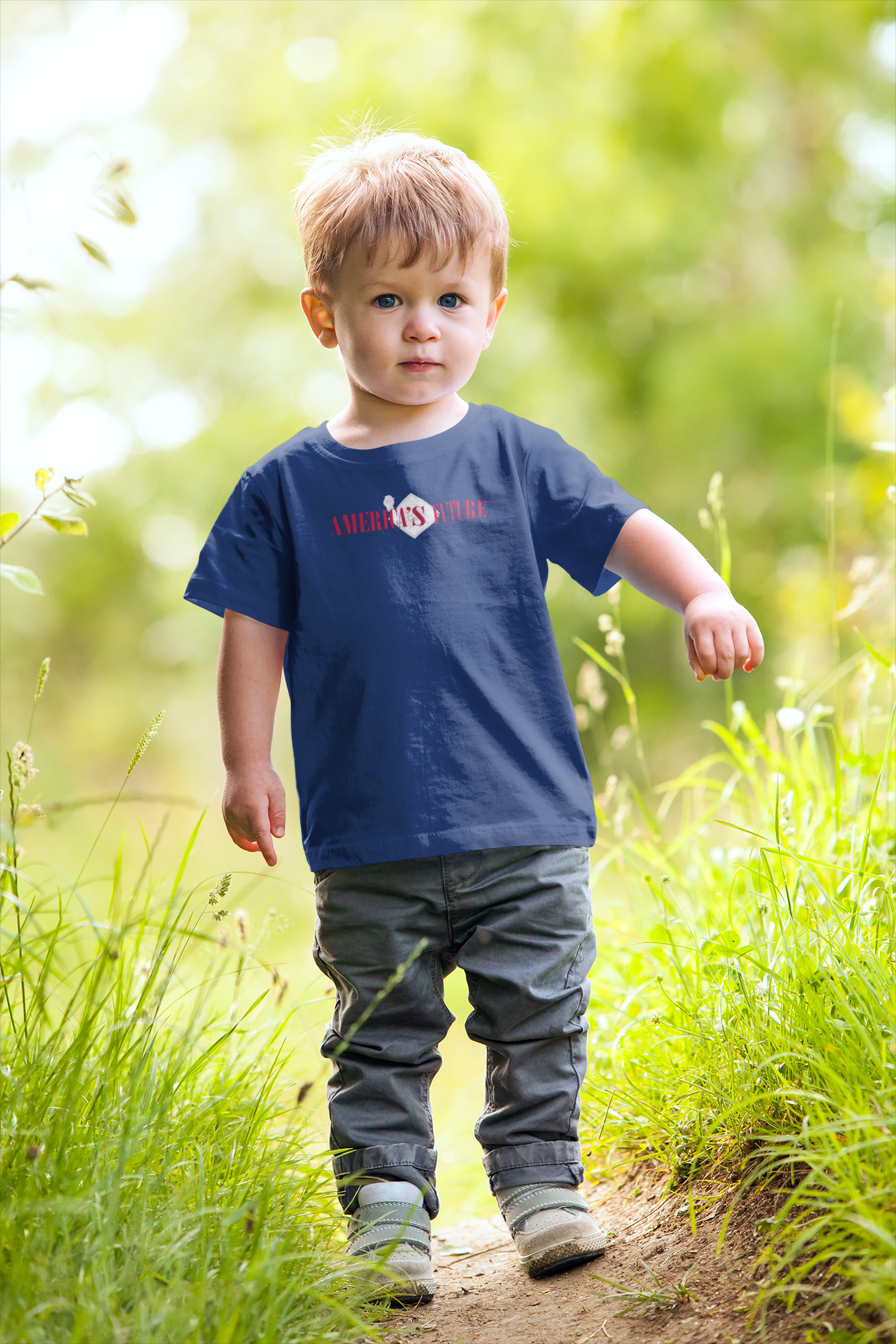 America’s Future Youth T-Shirt | Patriotic Kids Tee for Young Patriots