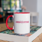 America’s Future Color Inside Mug | Patriotic Coffee Cup