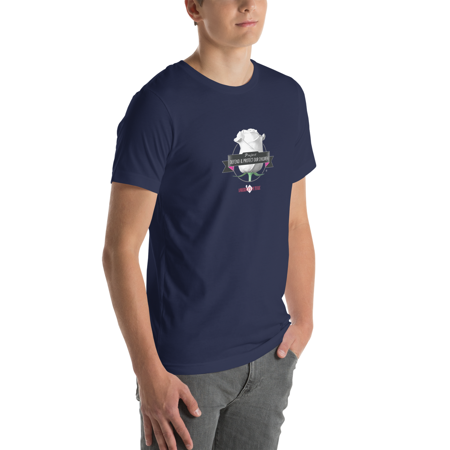Project Defend & Protect Our Children Men's T-Shirt | Awareness & Advocacy Tee