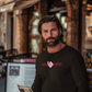 America’s Future Men's Long Sleeve Tee | Patriotic Freedom Shirt