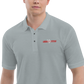 America’s Future Premium Men’s Polo Shirt | Patriotic Embroidered Polo