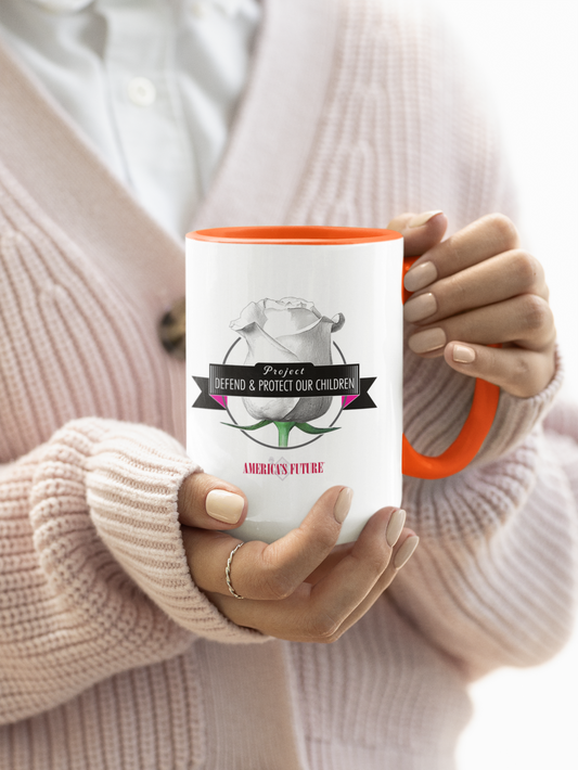 Project Defend & Protect Our Children Mug | Awareness & Advocacy Coffee Cup