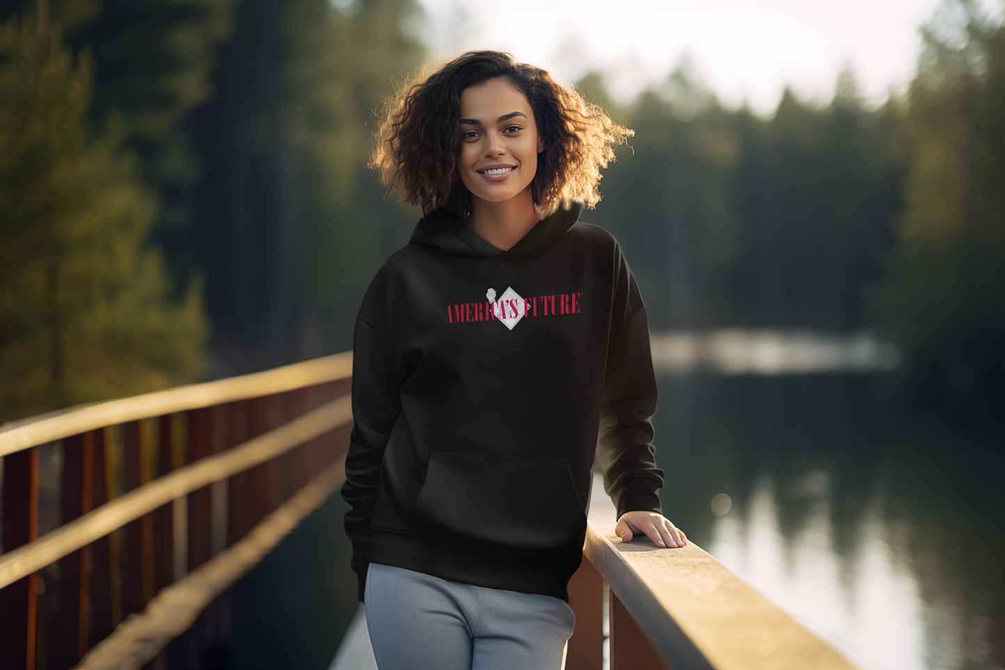 America’s Future Unisex Hoodie | Patriotic Freedom Sweatshirt