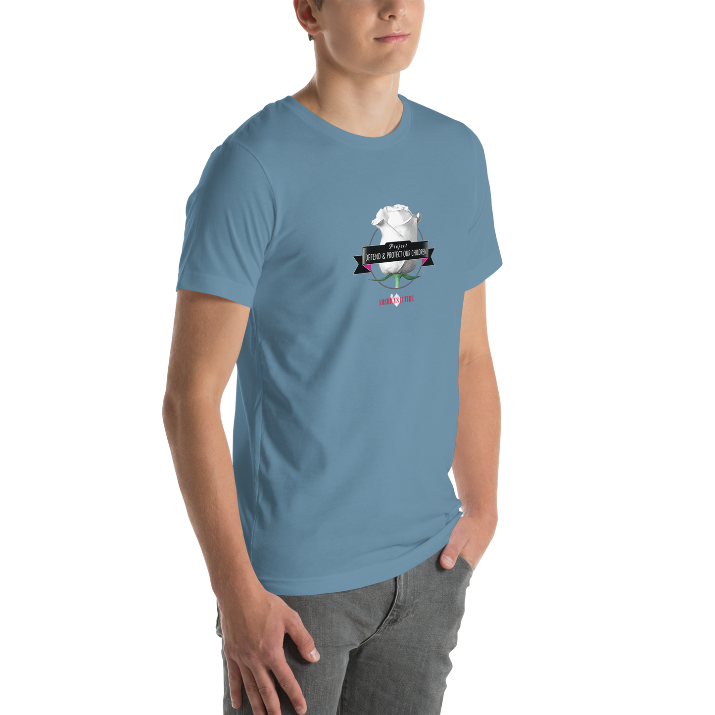 Project Defend & Protect Our Children Men's T-Shirt | Awareness & Advocacy Tee