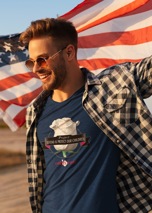 Project Defend & Protect Our Children Men's T-Shirt | Awareness & Advocacy Tee