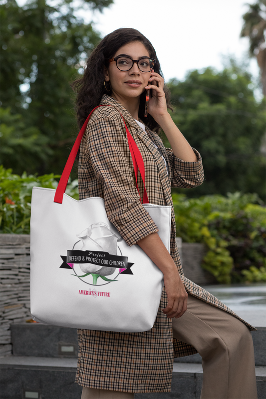 Project Defend & Protect Our Children Tote Bag | Stand for Justice & Awareness