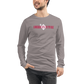 America’s Future Men's Long Sleeve Tee | Patriotic Freedom Shirt