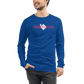 America’s Future Men's Long Sleeve Tee | Patriotic Freedom Shirt