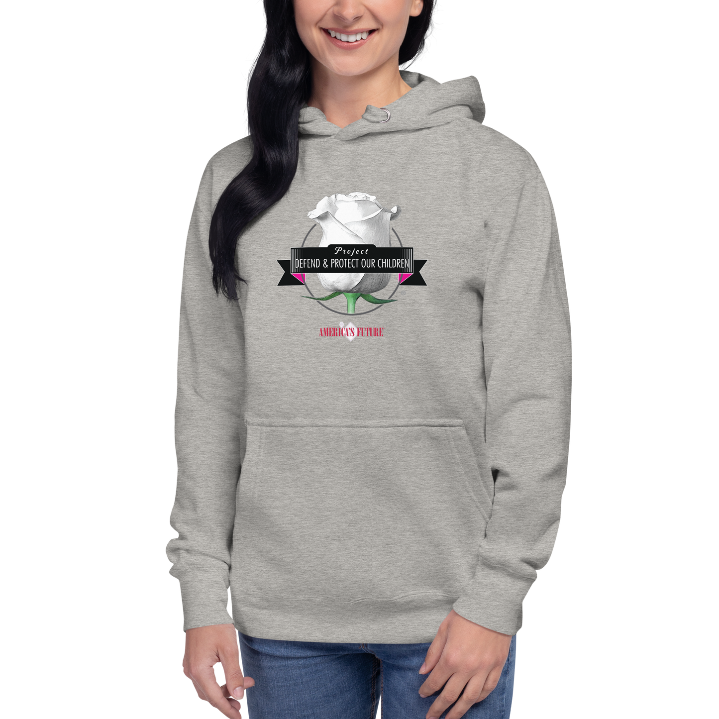 Project Defend & Protect Our Children Women’s Hoodie | Awareness & Advocacy Sweatshirt