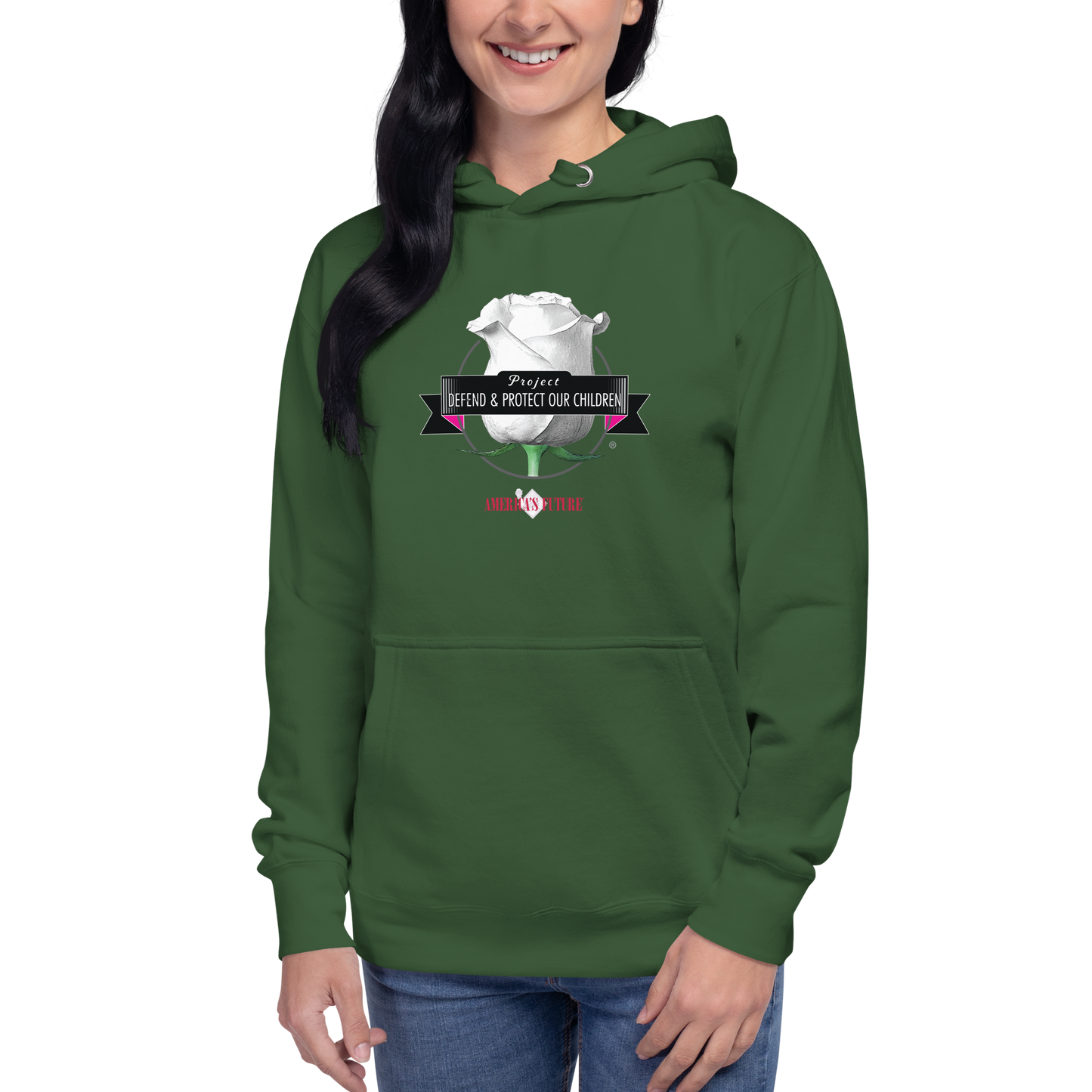 Project Defend & Protect Our Children Women’s Hoodie | Awareness & Advocacy Sweatshirt