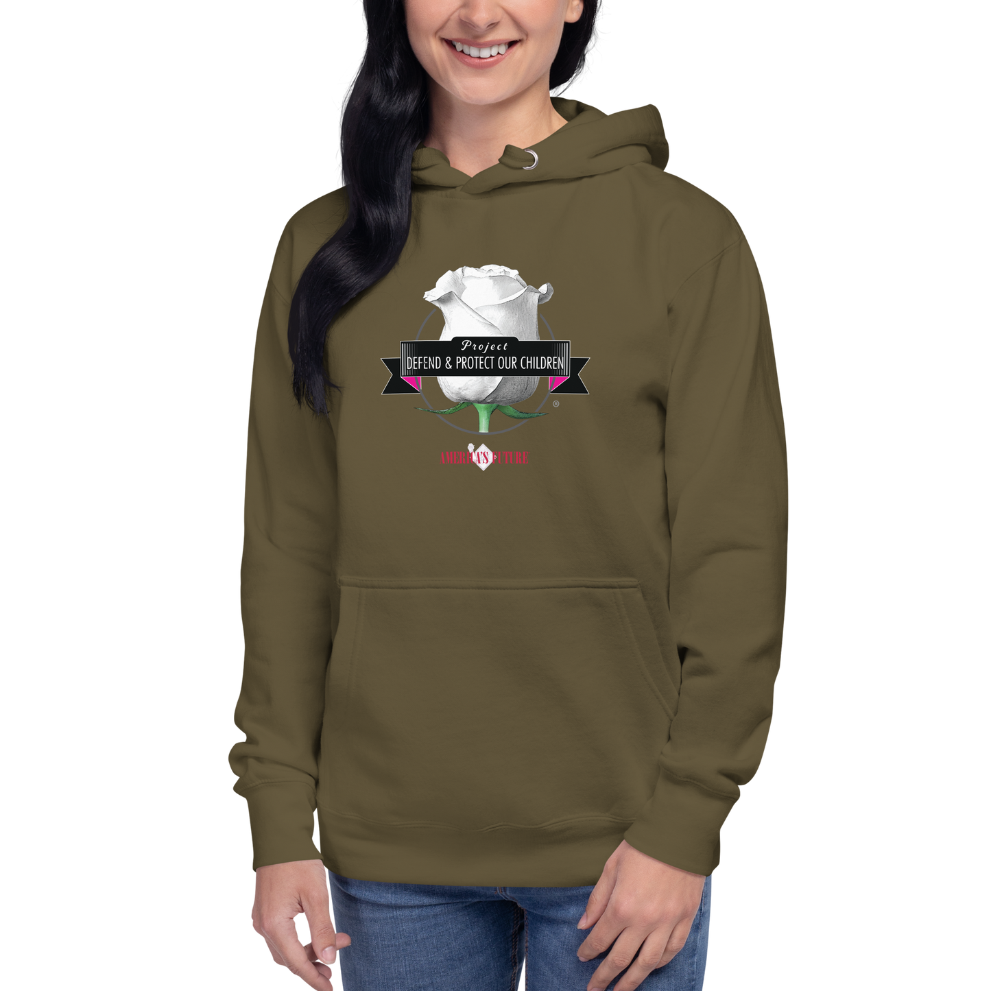 Project Defend & Protect Our Children Women’s Hoodie | Awareness & Advocacy Sweatshirt