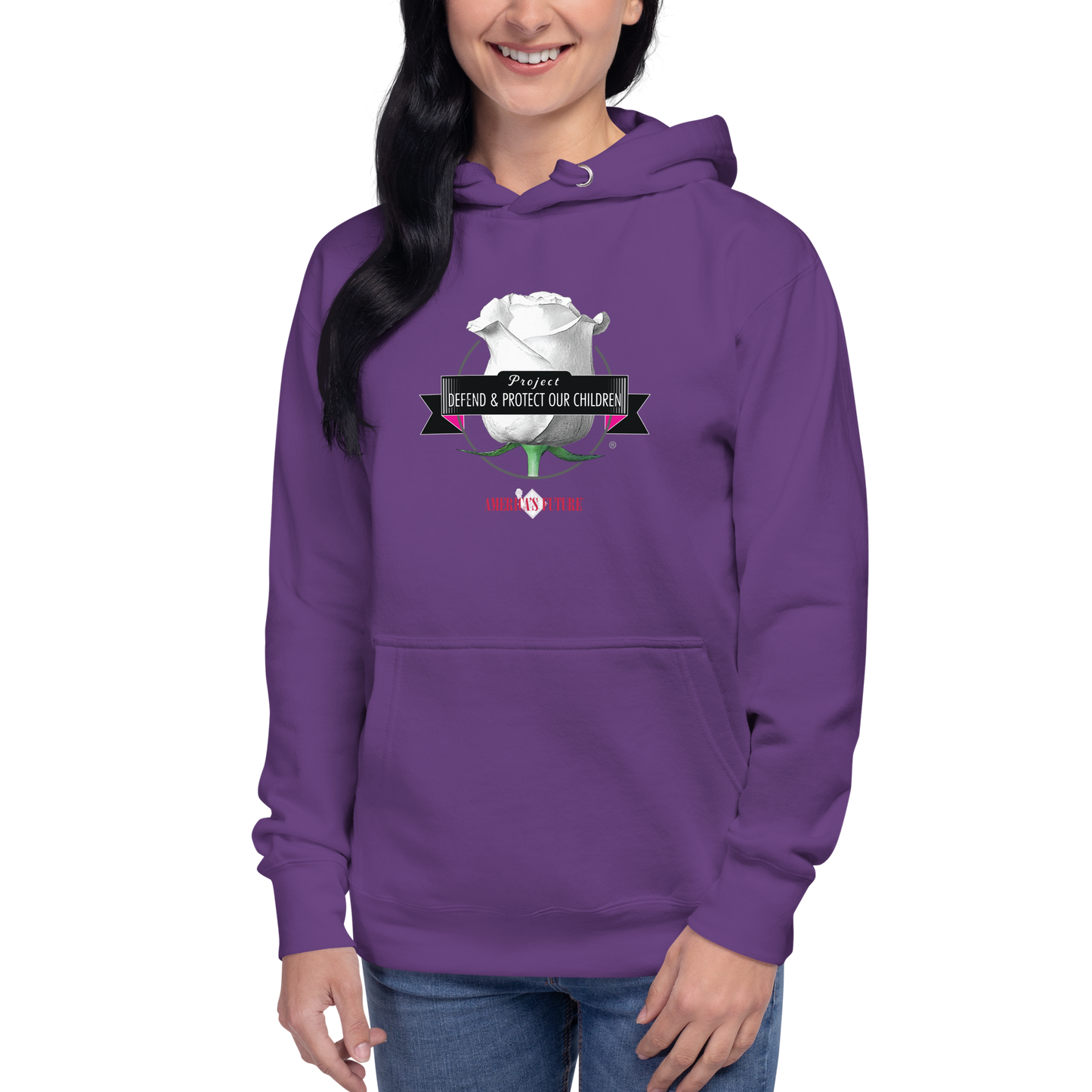 Project Defend & Protect Our Children Women’s Hoodie | Awareness & Advocacy Sweatshirt
