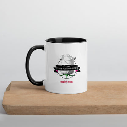 Project Defend & Protect Our Children Mug | Awareness & Advocacy Coffee Cup