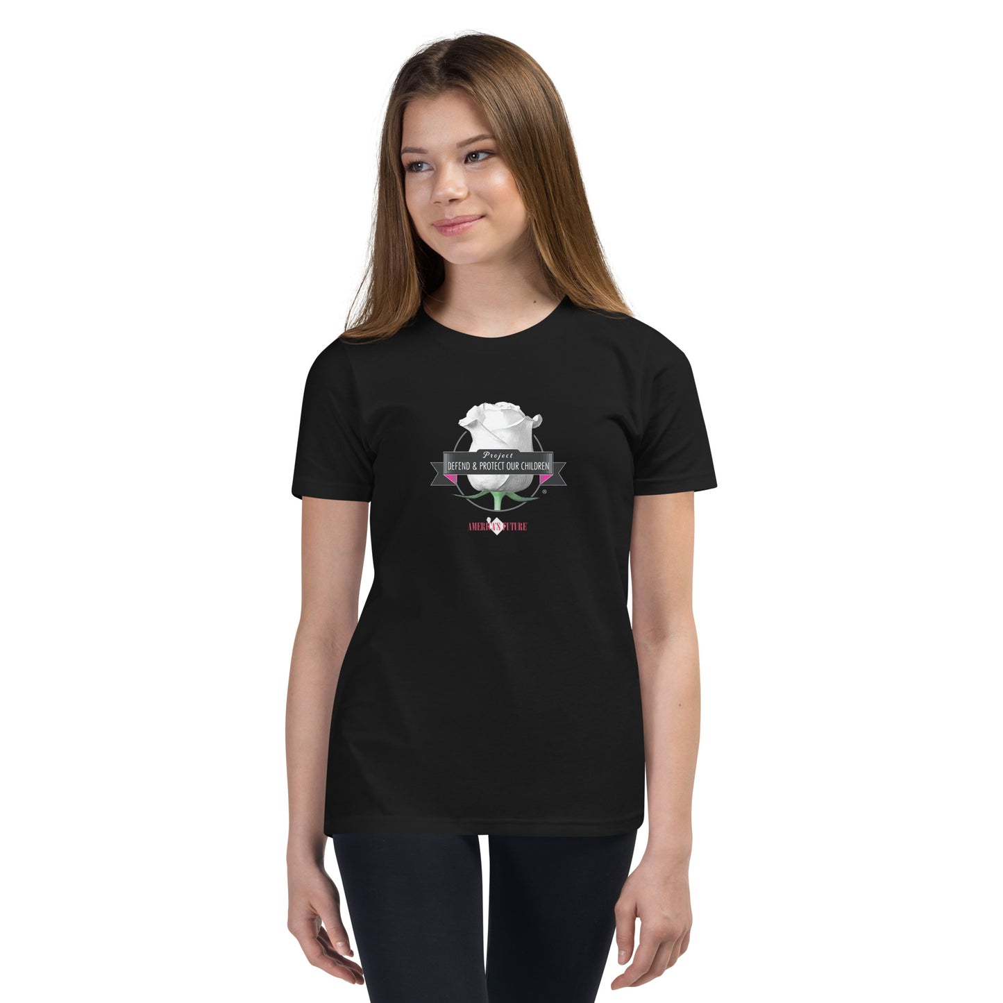 Project Defend & Protect Our Children Youth T-Shirt | Advocacy & Awareness Kids Tee