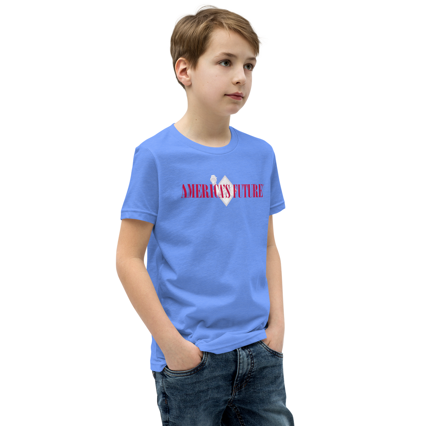 America’s Future Youth T-Shirt | Patriotic Kids Tee for Young Patriots