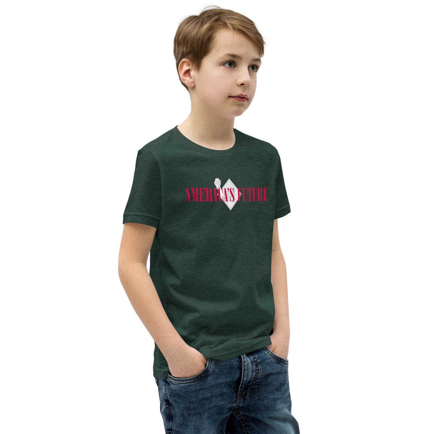 America’s Future Youth T-Shirt | Patriotic Kids Tee for Young Patriots