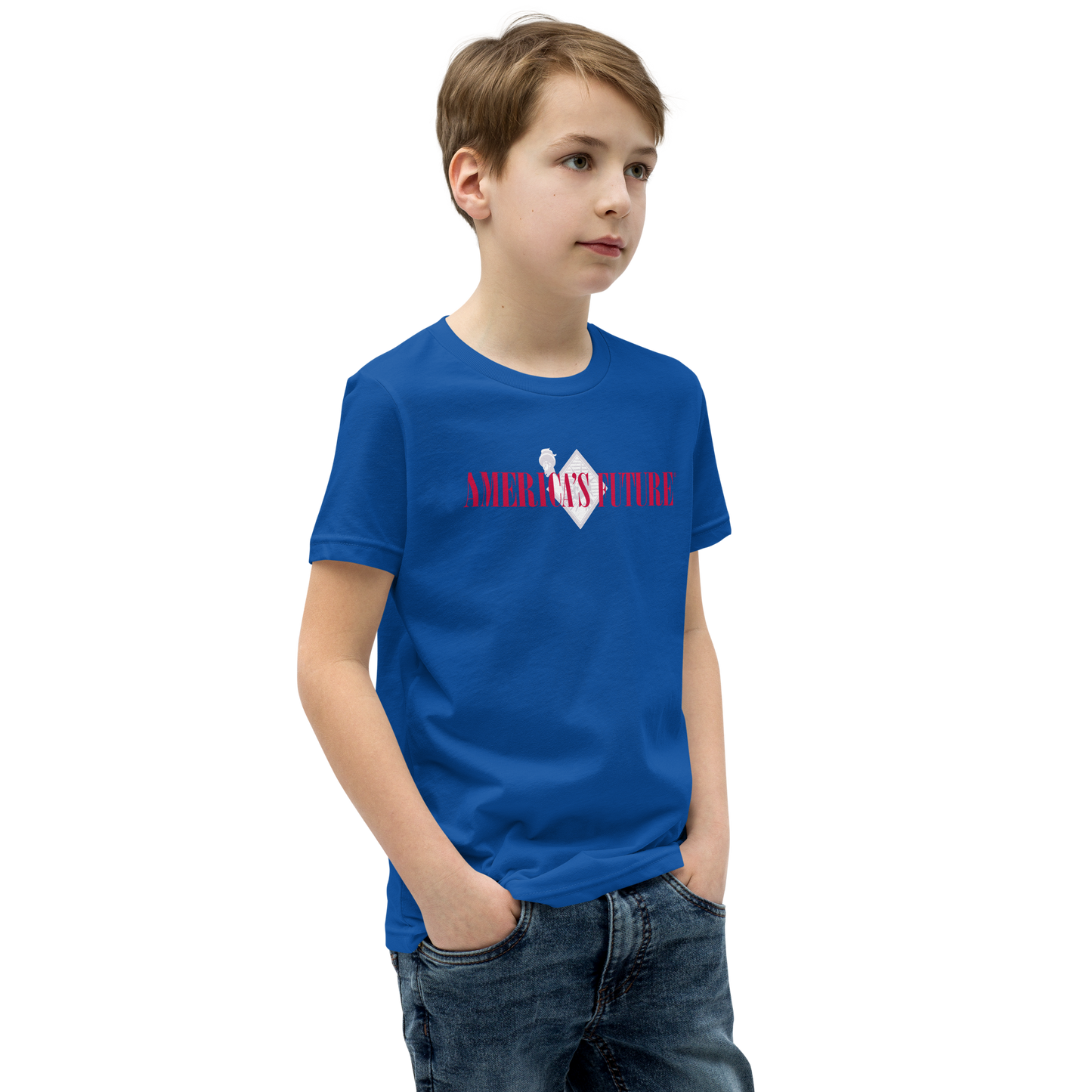 America’s Future Youth T-Shirt | Patriotic Kids Tee for Young Patriots