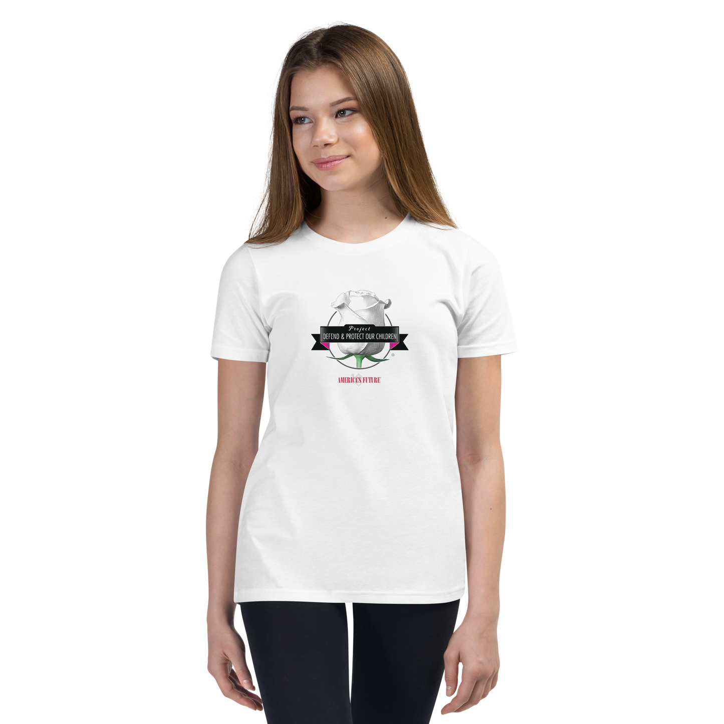 Project Defend & Protect Our Children Youth T-Shirt | Advocacy & Awareness Kids Tee