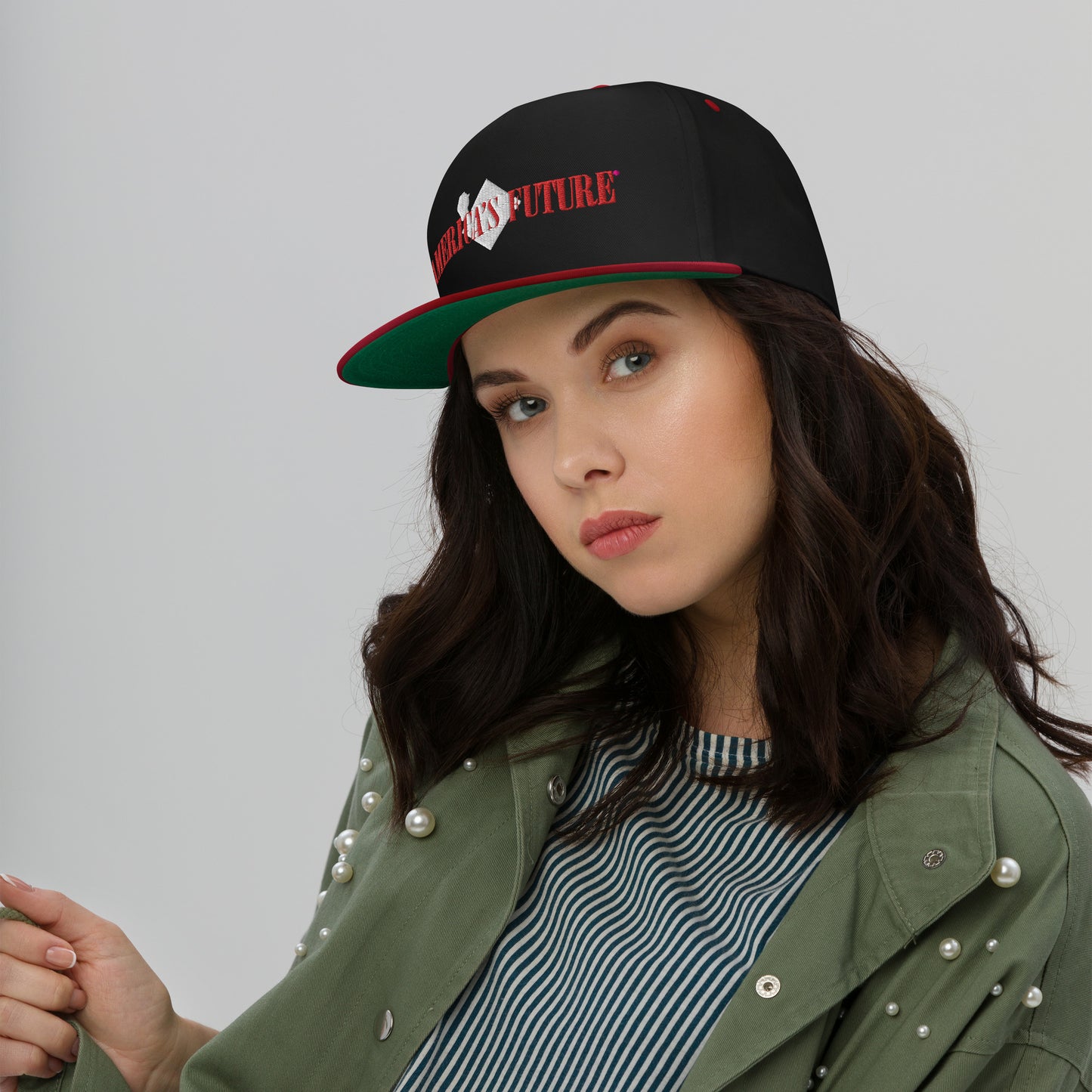 America’s Future Flat Bill Cap | Patriotic Snapback Hat