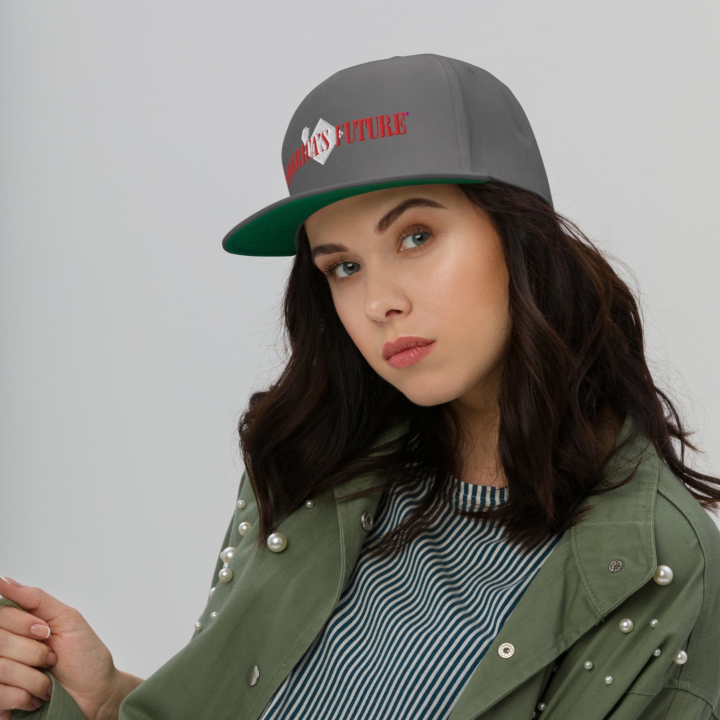 America’s Future Flat Bill Cap | Patriotic Snapback Hat