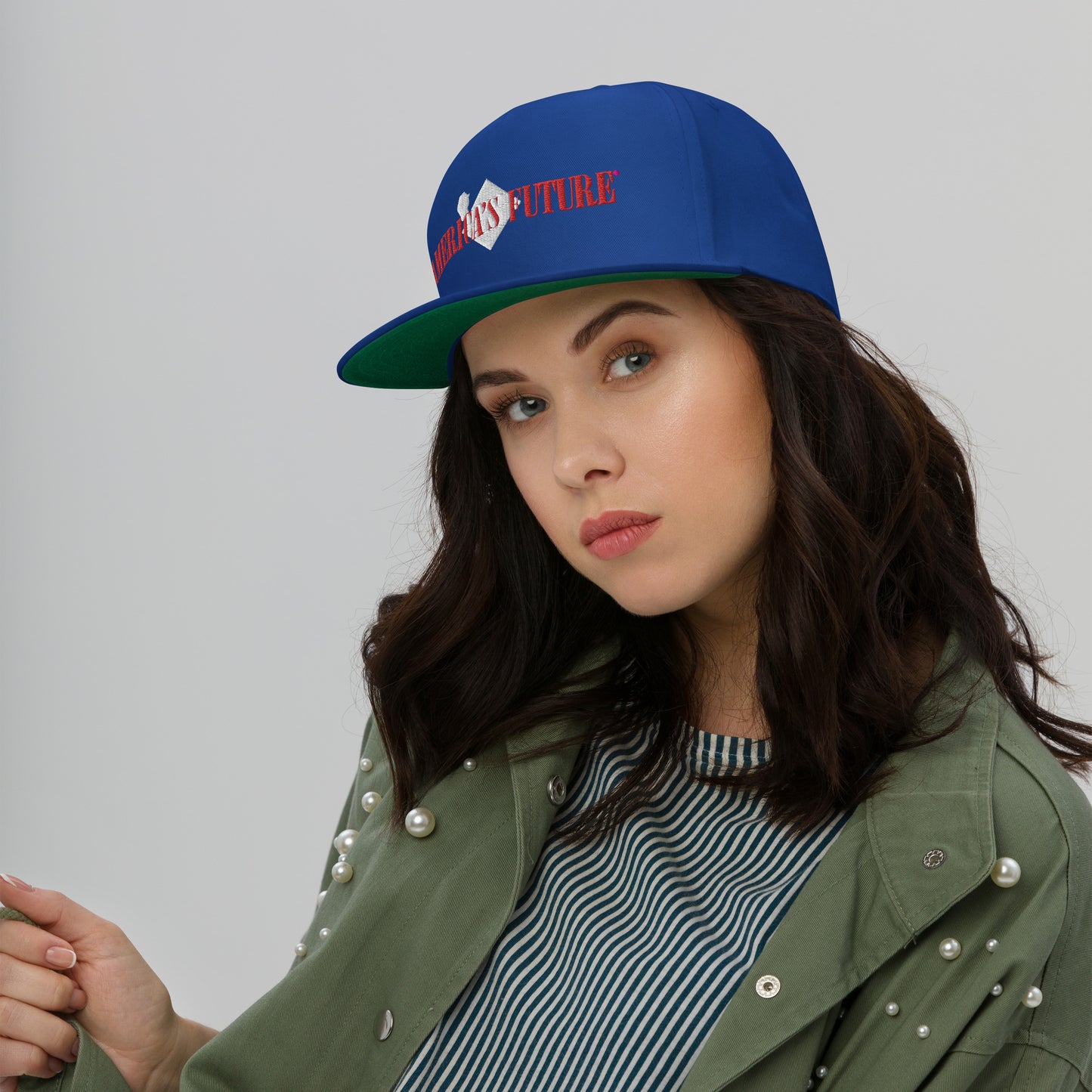 America’s Future Flat Bill Cap | Patriotic Snapback Hat