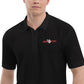 America’s Future Premium Men’s Polo Shirt | Patriotic Embroidered Polo