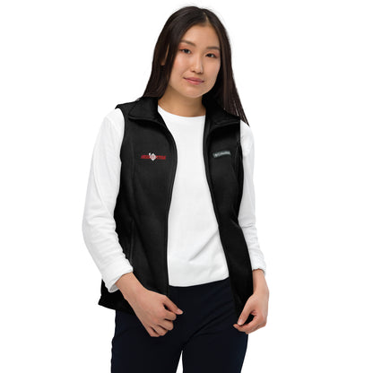 America’s Future Women’s Columbia Fleece Vest | Warm, Lightweight, Patriotic Outerwear